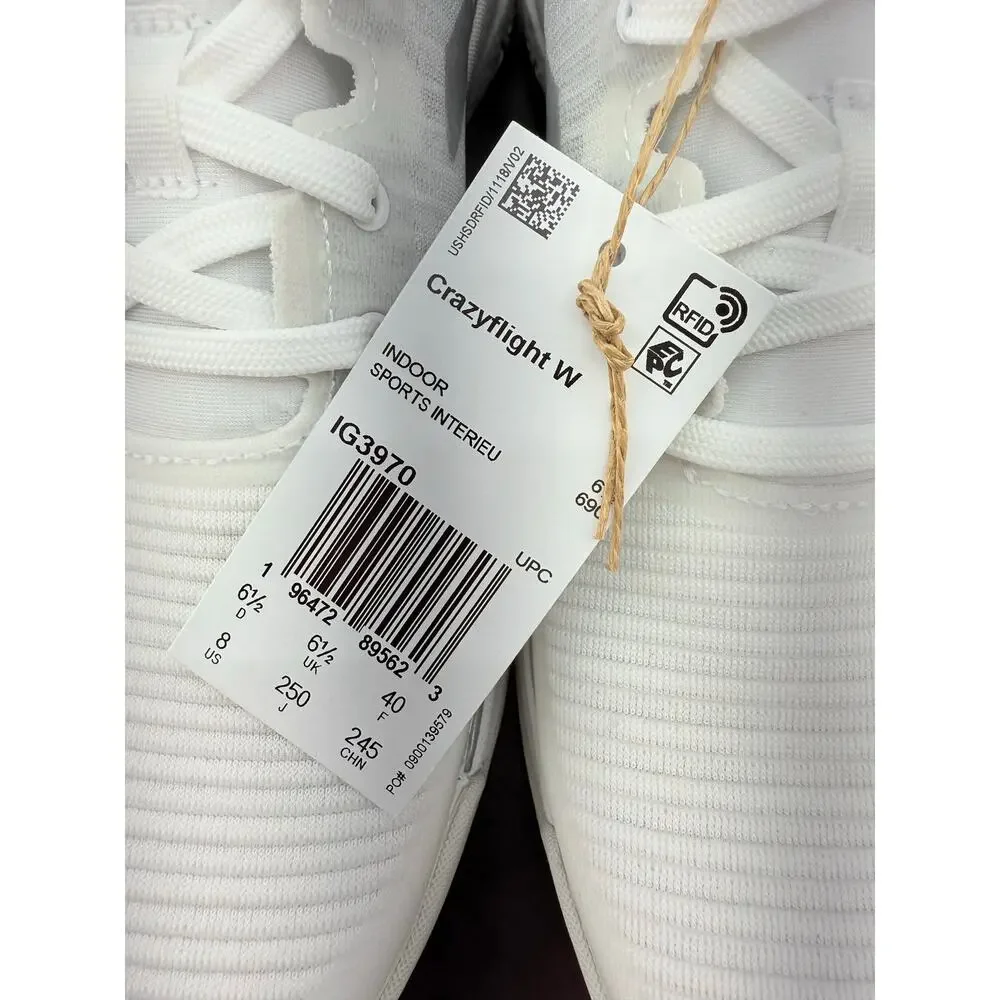 adidas White Athletic Shoes - Picture 3 of 9